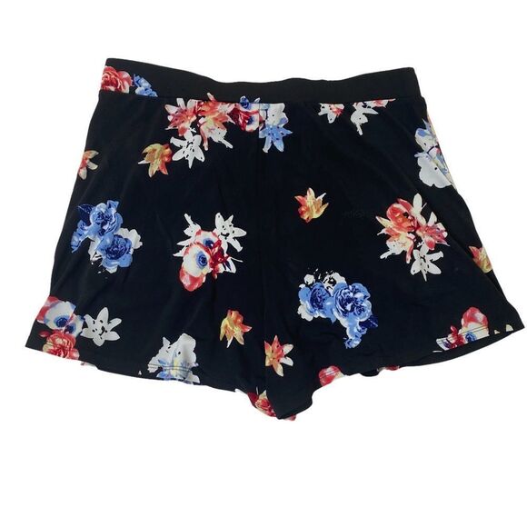 Express Floral Black Shorts Sz S - Picture 2 of 5